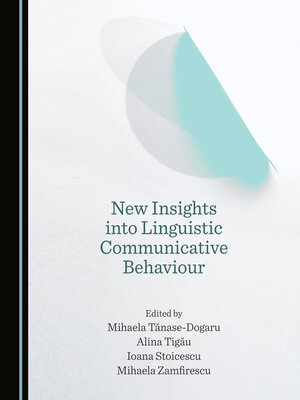cover image of New Insights into Linguistic Communicative Behaviour